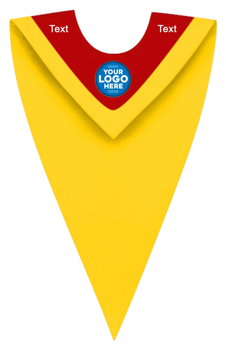 Custom V-Stole - Design your own Stole for your Church or Choir - Church Choirs