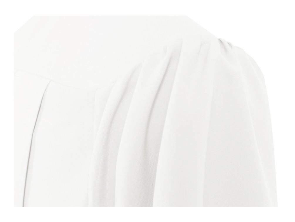 Matte White Choir Robe - Church Choirs