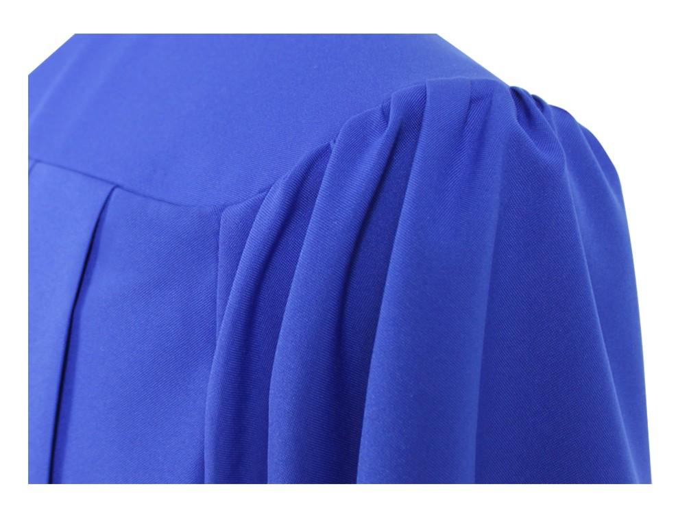 Matte Royal Blue Choir Robe - Church Choirs