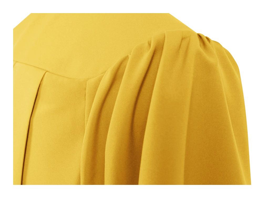 Matte Gold Choir Robe - Church Choirs