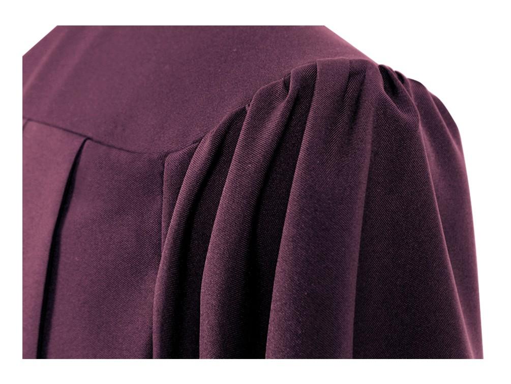 Matte Maroon Choir Robe - Church Choirs