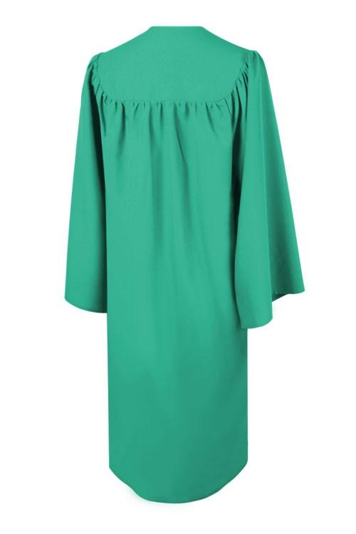 Matte Emerald Green Choir Robe - Church Choirs