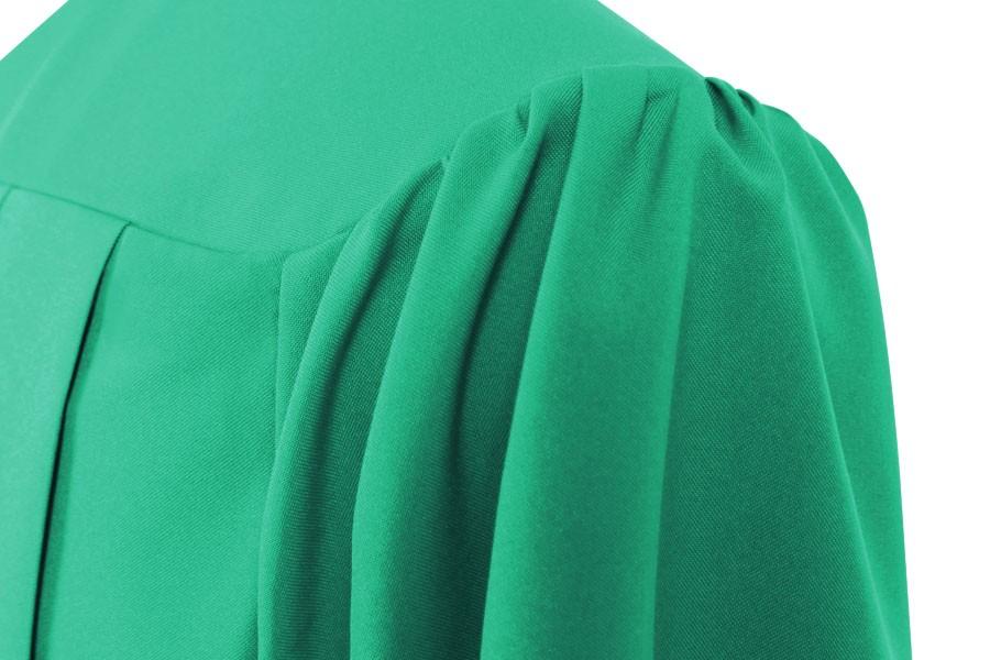 Matte Emerald Green Choir Robe - Church Choirs