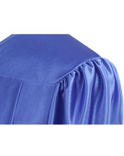Shiny Royal Blue Choir Robe - Church Choirs