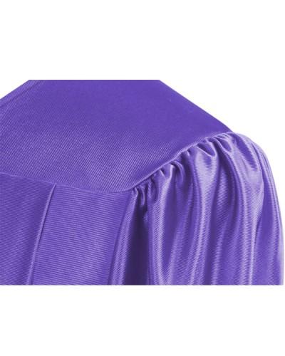 Shiny Purple Choir Robe - Church Choirs