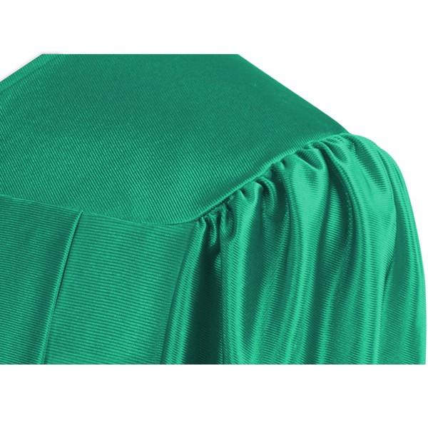 Shiny Emerald Green Choir Robe - Church Choirs