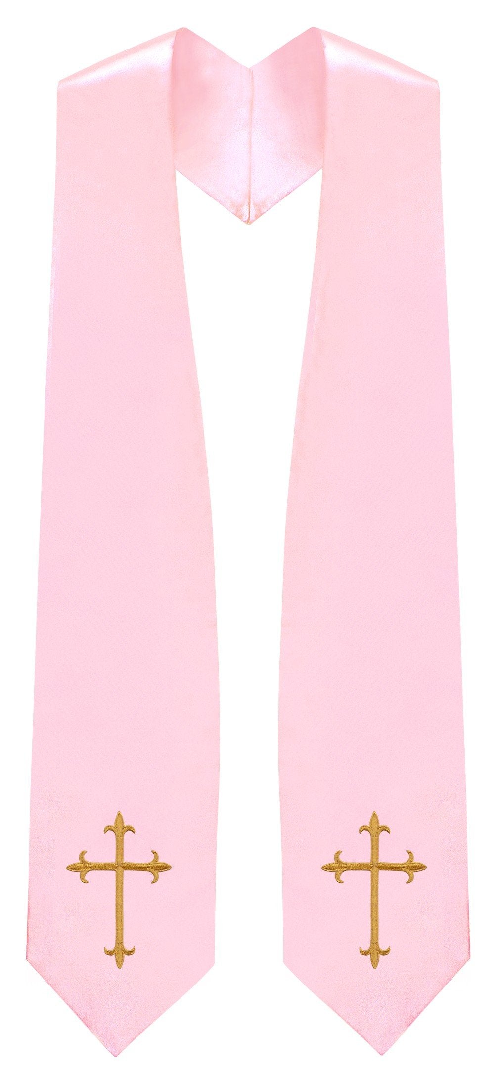 Pink Traditional Choir Stole - Church Choirs