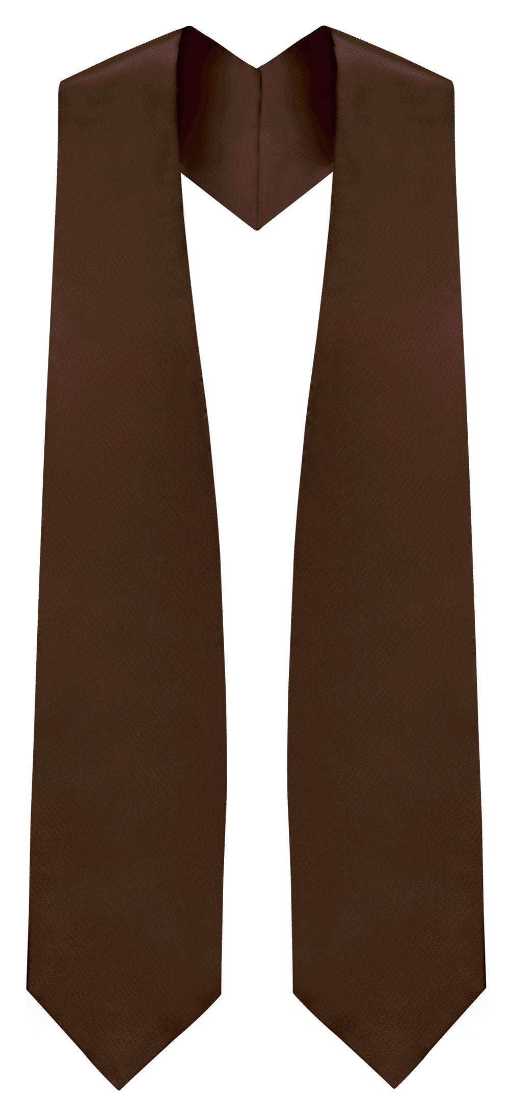 Brown Traditional Choir Stole - Church Choirs