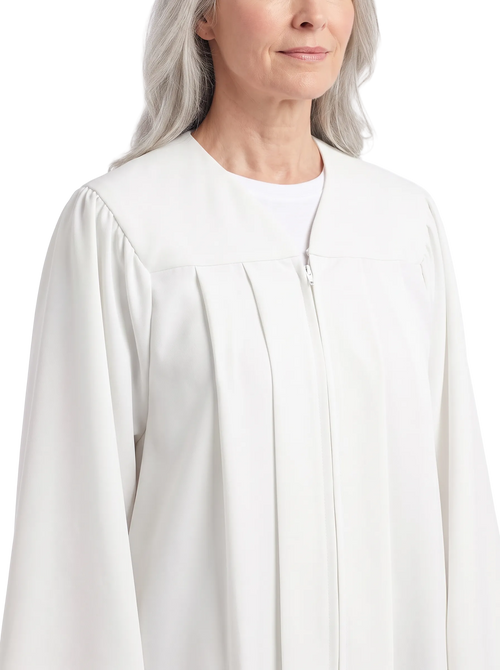 Matte White Choir Robe