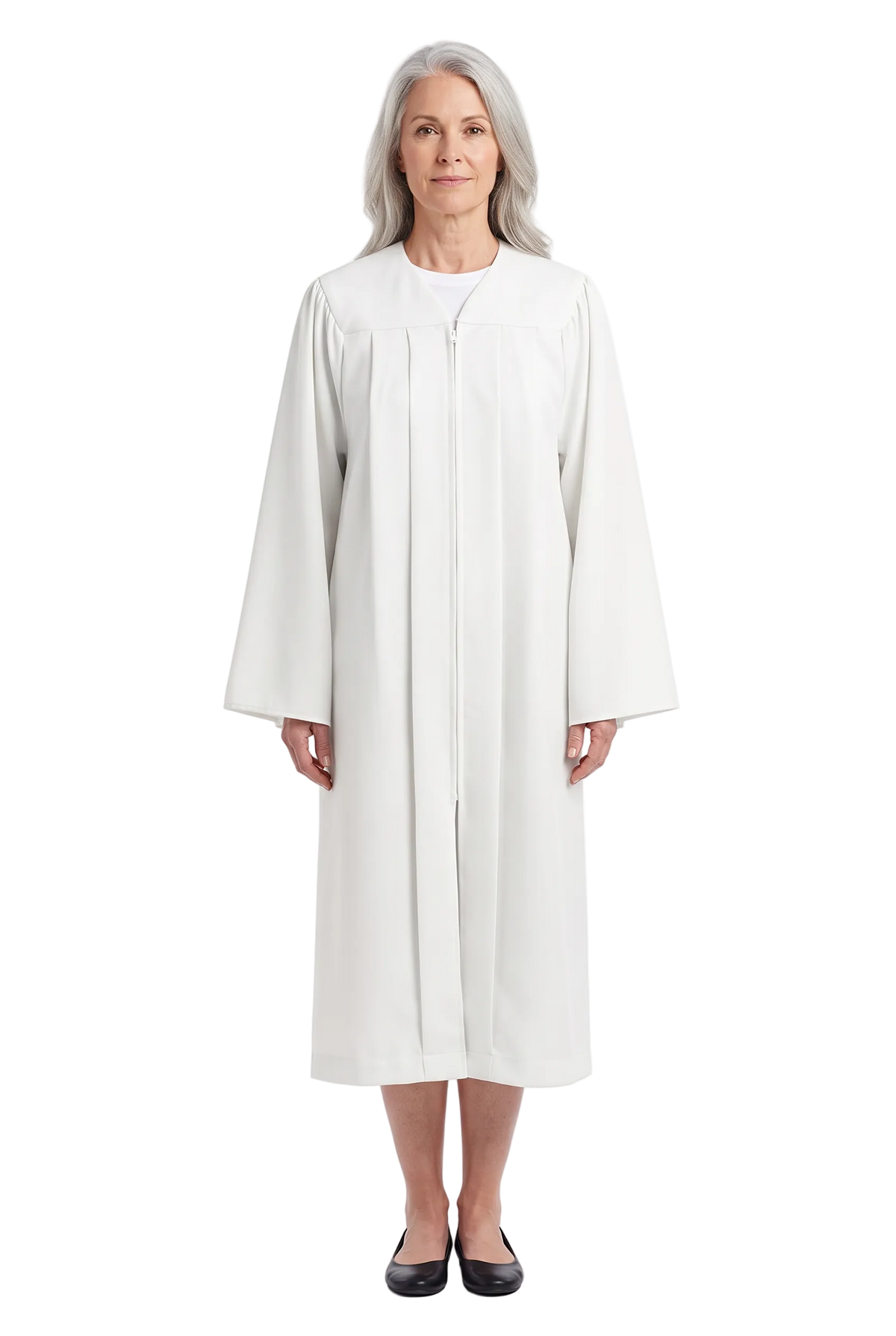 Matte White Choir Robe
