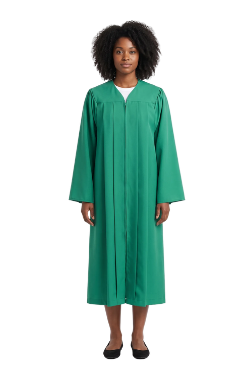 Matte Emerald Green Choir Robe