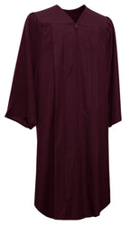 Matte Maroon Choir Robe - Church Choirs