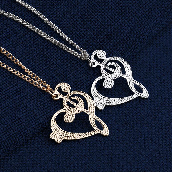 Music Note Pendant & Necklace - Church Choirs