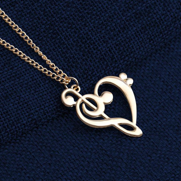 Music Note Pendant & Necklace - Church Choirs