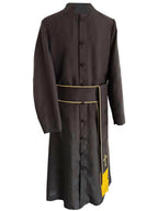 Black & Gold Clergy Band Cincture - Church Choirs