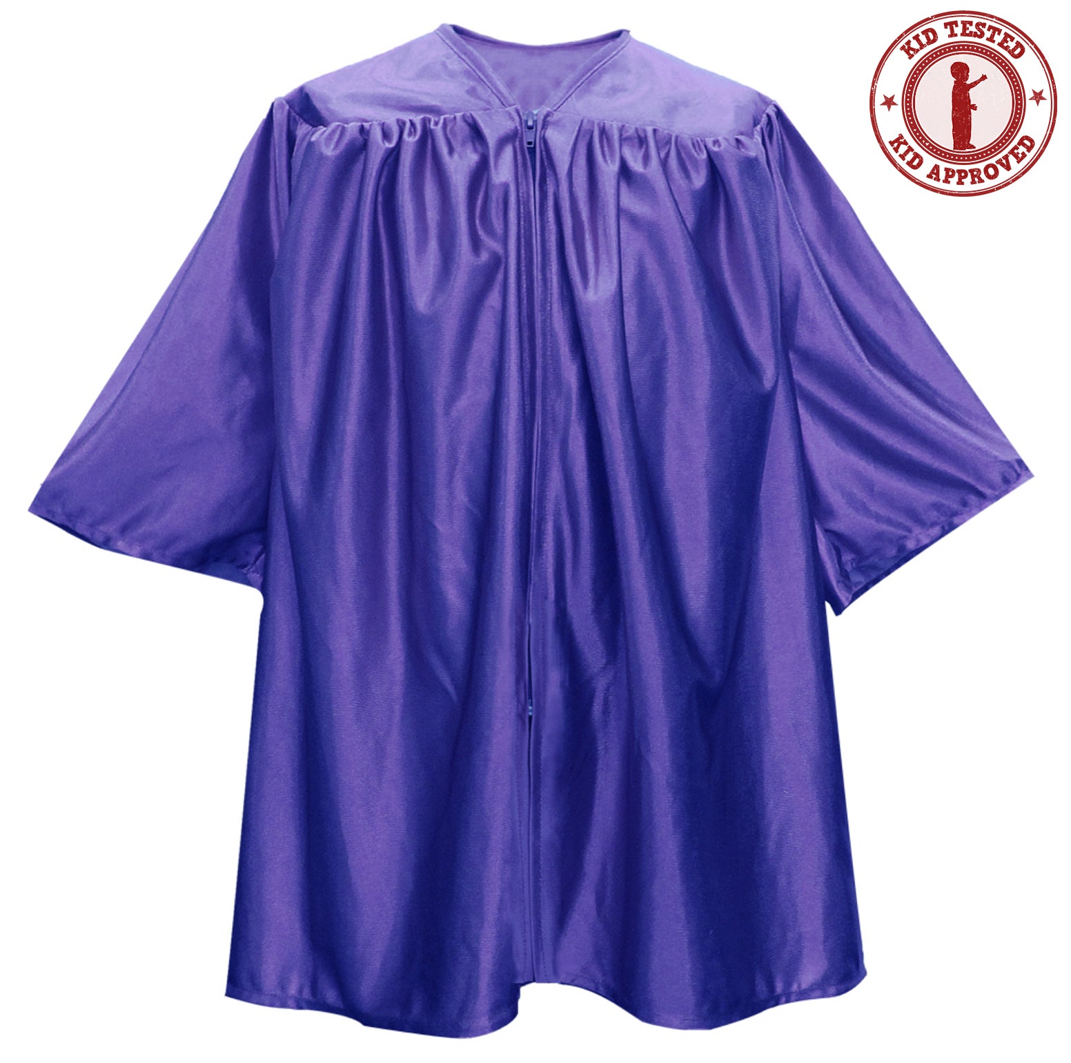 Child's Shiny Purple Choir Robe – Church Choirs