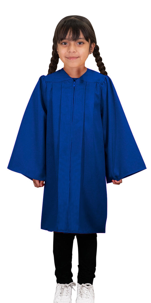 Child's Matte Royal Blue Choir Robe - Church Choirs