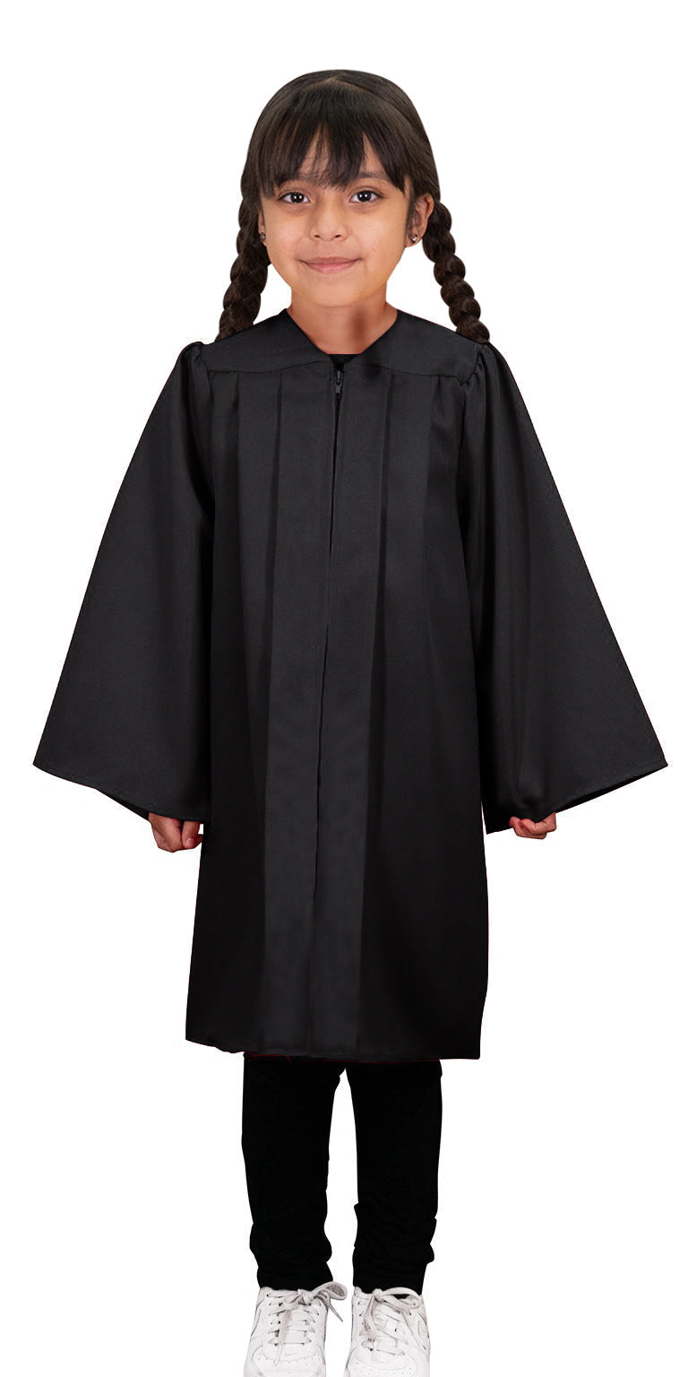 Child's Matte Black Choir Robe - Church Choirs