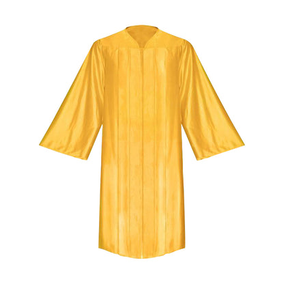 Shiny Antique Gold Choir Robe - Church Choirs