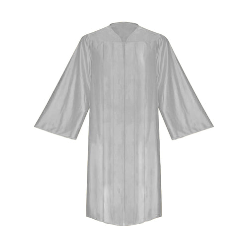 Shiny Silver Choir Robe