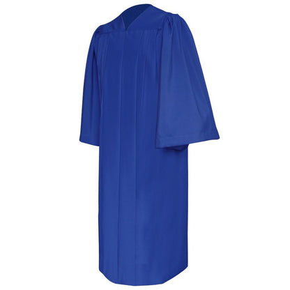 Deluxe Royal Blue Choir Robe - Church Choirs