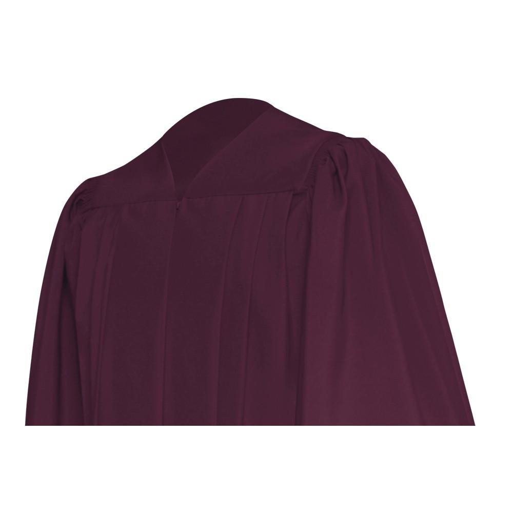 Deluxe Maroon Choir Robe - Church Choirs