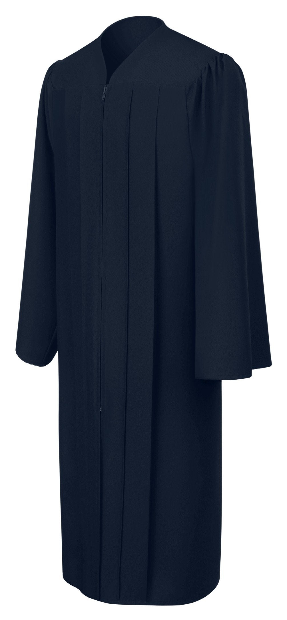 Matte Navy Blue Choir Robe - Church Choirs