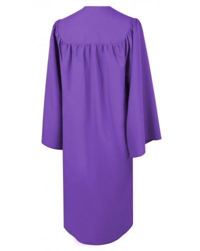 Matte Purple Church Choir Robe | ChurchChoirs.com 51 (5'6" - 58) Matte Purple Church Choir Robe | ChurchChoirs.com 51 (5'6" - 58)