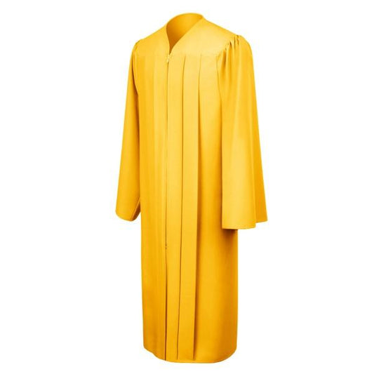 Matte Gold Choir Robe - Church Choirs