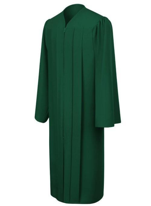 Matte Hunter Choir Robe - Church Choirs