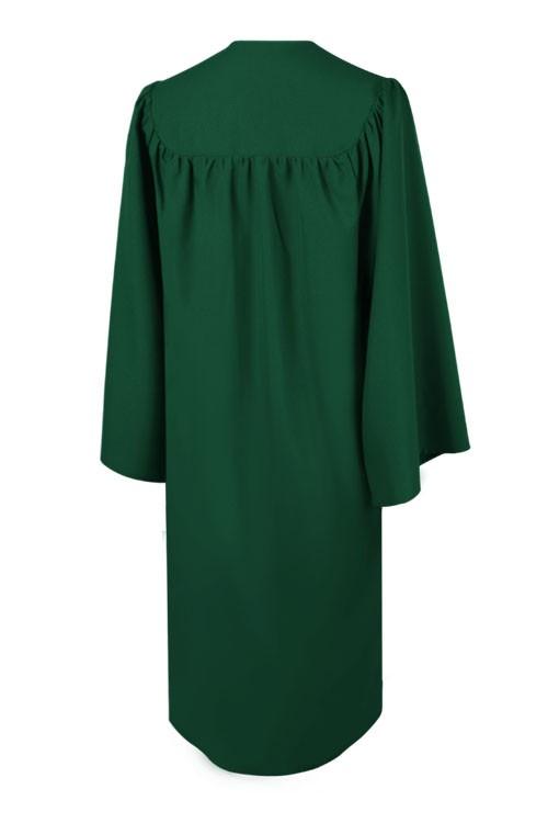 Matte Hunter Choir Robe - Church Choirs