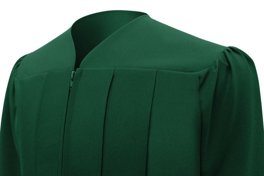 Matte Hunter Choir Robe - Church Choirs