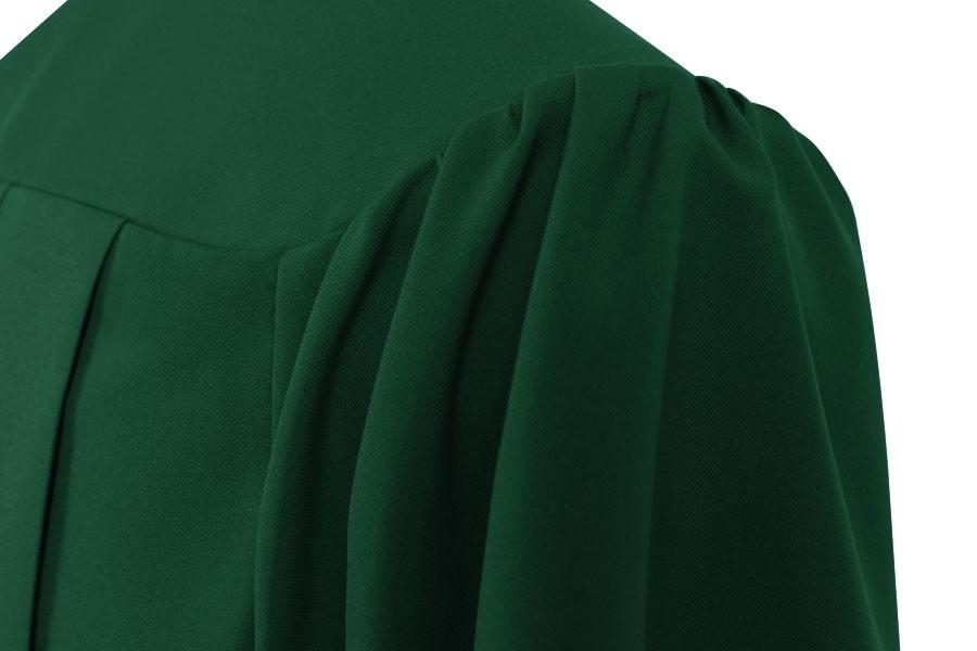 Matte Hunter Choir Robe - Church Choirs