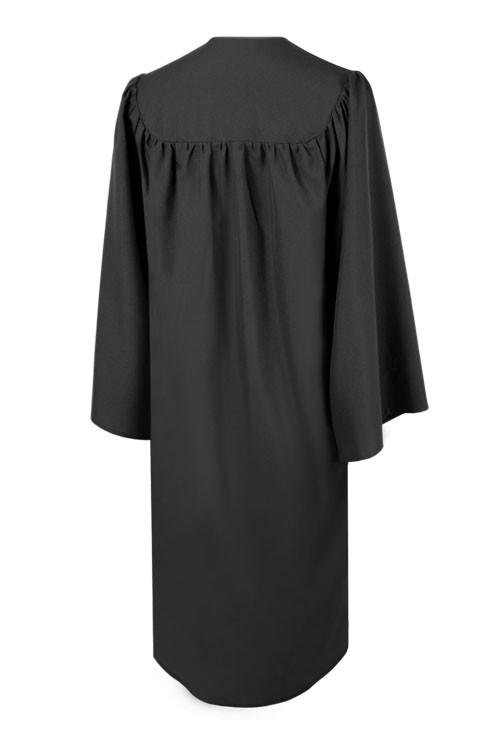 Matte Black Church Choir Robe - Wholesale | ChurchChoirs.com 48 (5'3 Matte Black Church Choir Robe - Wholesale | ChurchChoirs.com 48 (5'3