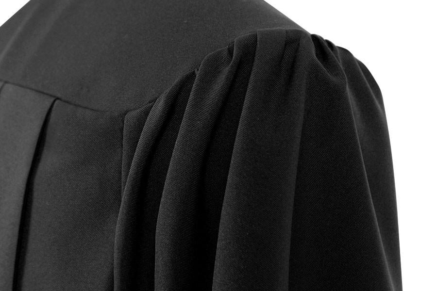 Matte Black Choir Robe - Church Choirs