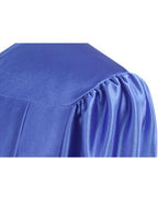 Shiny Royal Blue Choir Robe - Church Choirs