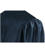 Shiny Navy Blue Choir Robe - Church Choirs