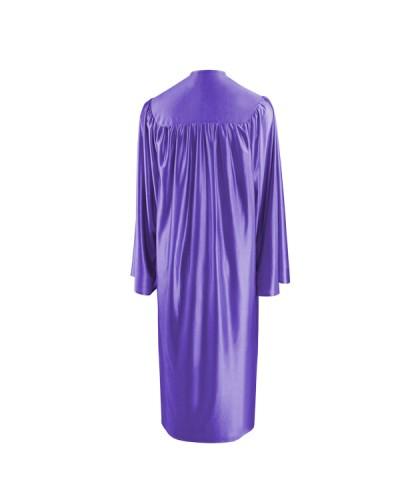 Shiny Purple Choir Robe - Church Choirs