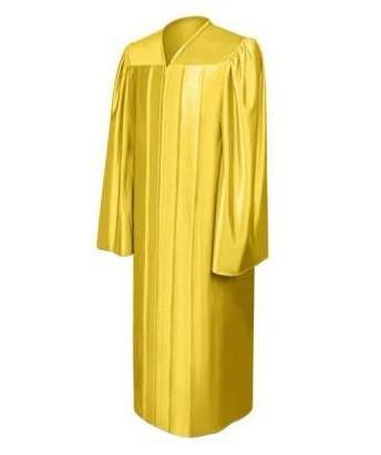 Shiny Gold Choir Robe - Church Choirs