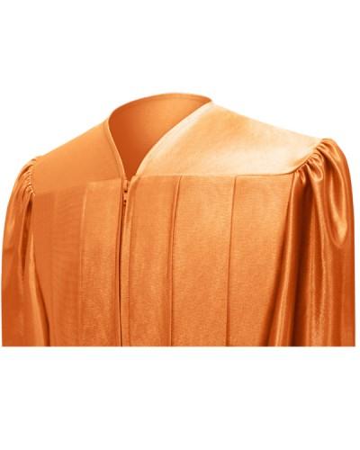 Shiny Orange Choir Robe - Church Choirs