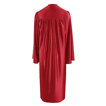Shiny Red Choir Robe - Church Choirs