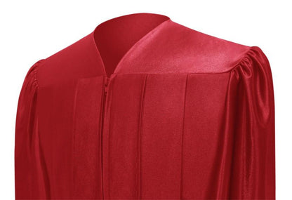 Shiny Red Choir Robe - Church Choirs
