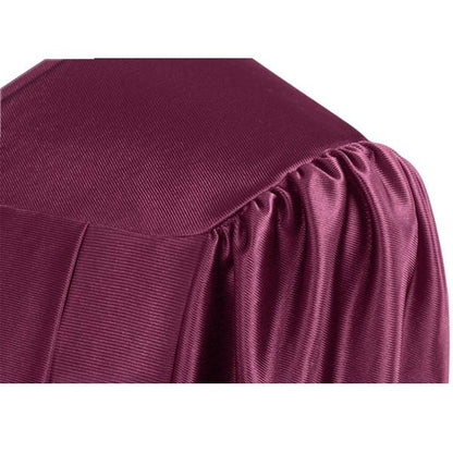 Shiny Maroon Choir Robe - Church Choirs
