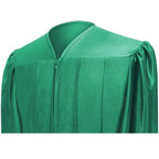 Shiny Emerald Green Choir Robe - Church Choirs