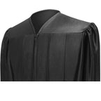 Shiny Black Choir Robe - Church Choirs