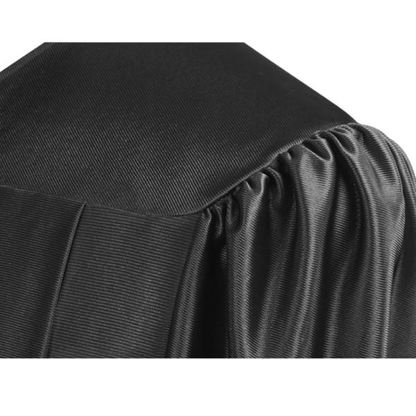 Shiny Black Choir Robe - Church Choirs