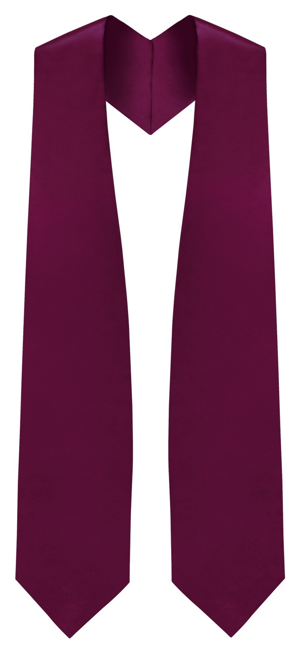Maroon Traditional Choir Stole - Church Choirs