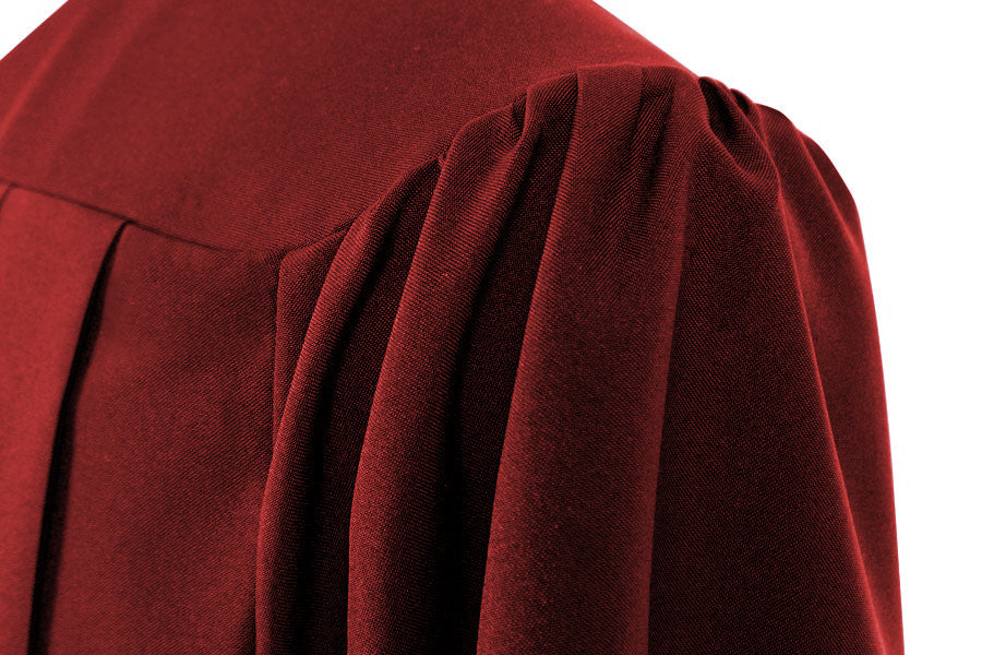 Matte Burgundy Choir Robe - Church Choirs