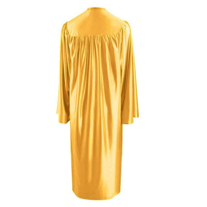 Shiny Antique Gold Choir Robe - Church Choirs